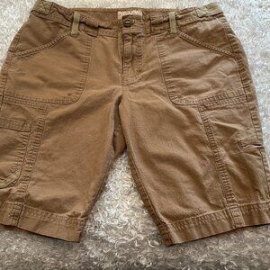 Personal Identity Dark Khaki Bermuda Shorts Juniors Size 11/12